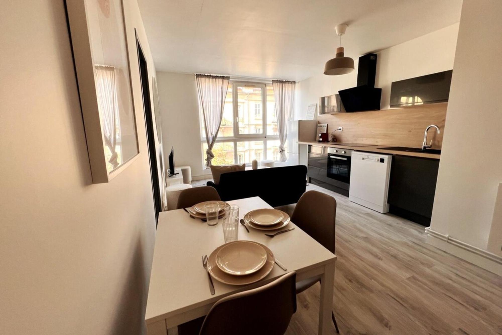 Nancy Centre Gare Appartement Renove 3 Chambres Exteriér fotografie